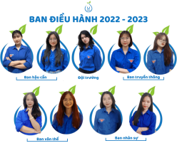 GIỚI THIỆU BAN ĐIỀU HÀNH NHIỆM KÌ 2022 - 2023