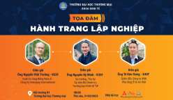 THƯ MỜI THAM DỰ TỌA ĐÀM "HÀNH TRANG LẬP NGHIỆP”