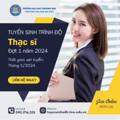 Thông báo tuyển sinh trình độ Thạc sĩ ngành Quản trị nhân lực - Trường Đại học Thương mại - Đợt 1/2024