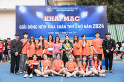 KHAI MẠC GIẢI BÓNG NÉM NỮ TRƯỜNG ĐẠI HỌC THƯƠNG MẠI 2024