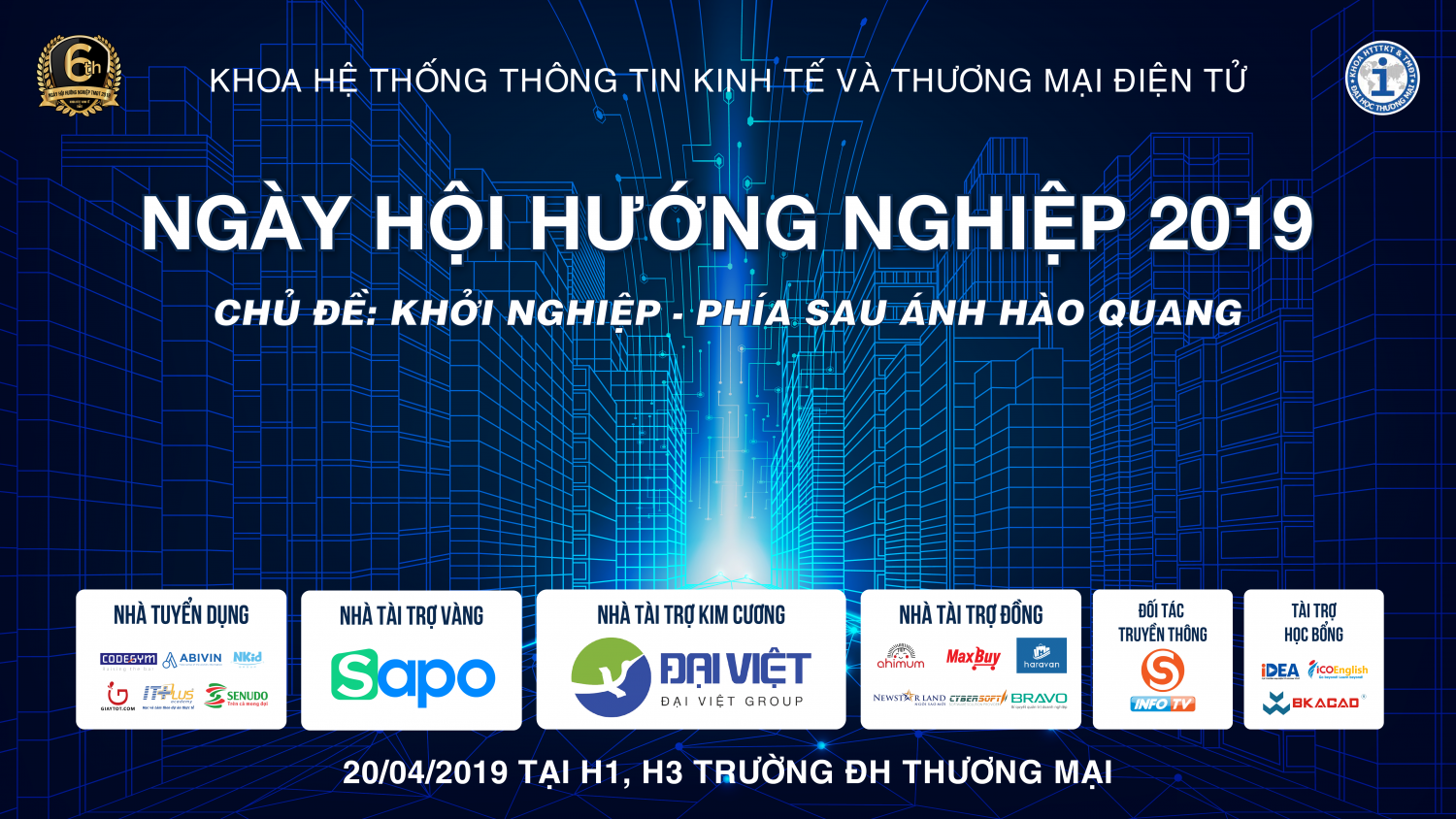 GIẤY MỜI THAM DỰ NGÀY HỘI HƯỚNG NGHIỆP 2019