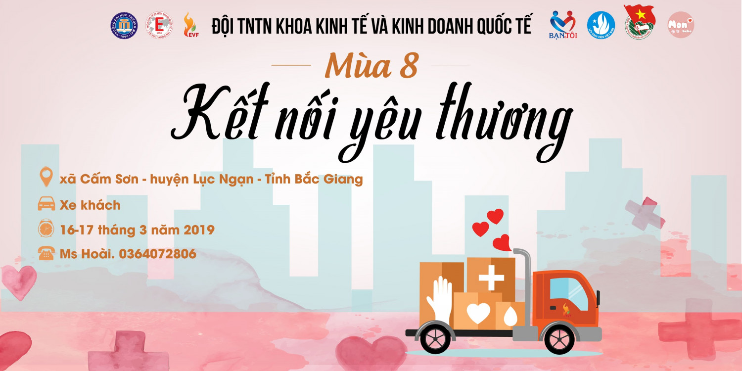 HÀNH TRÌNH KẾT NỐI YÊU THƯƠNG MÙA 8 CỦA ĐỘI THANH NIÊN TÌNH NGUYỆN KHOA KINH TẾ & KINH DOANH QUỐC TẾ - EVF